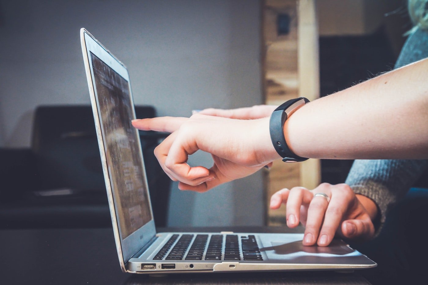 Online learning setup used to test a finished form