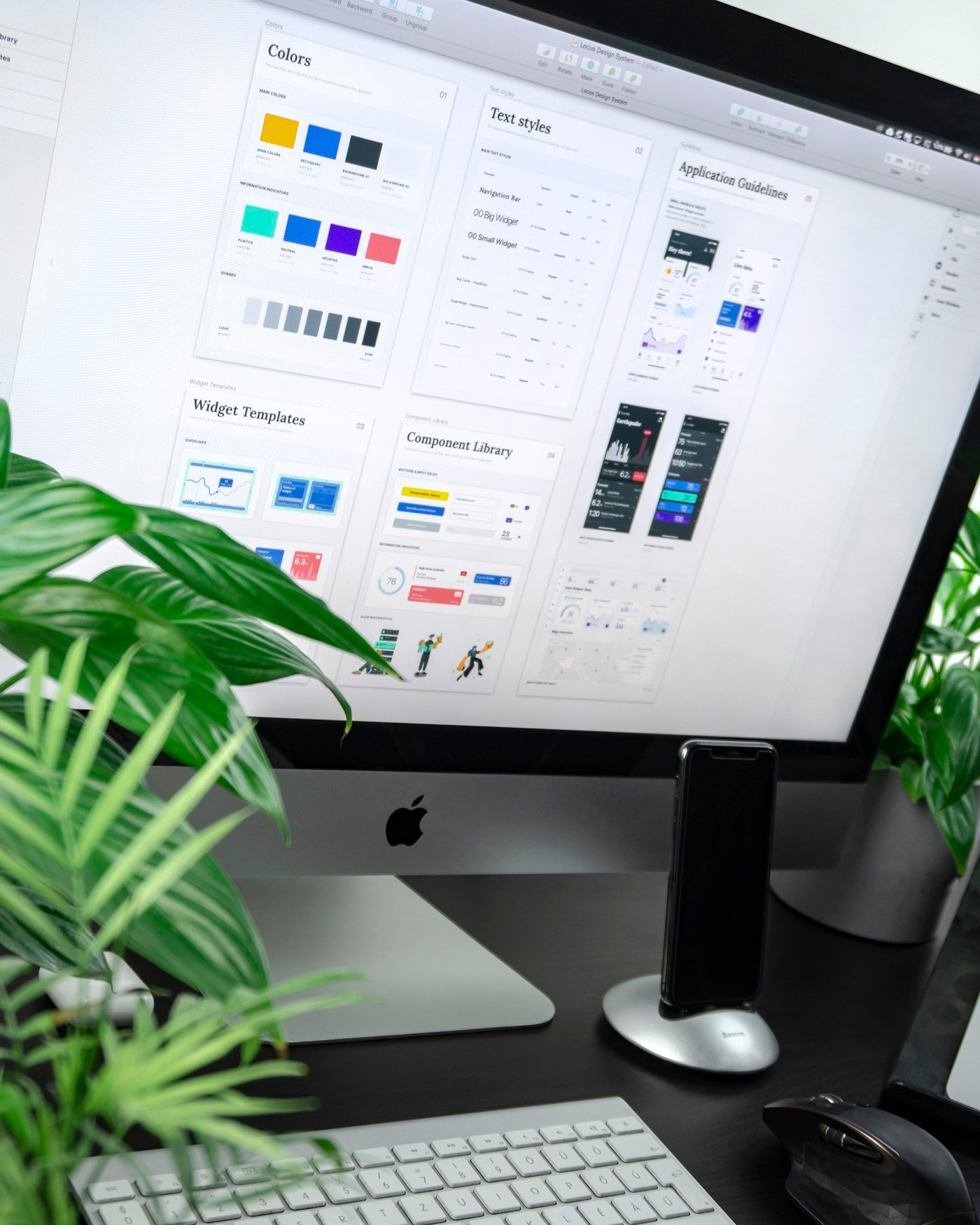 Design workspace where format choices matter